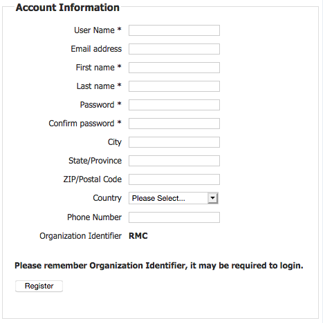 05 Account Information